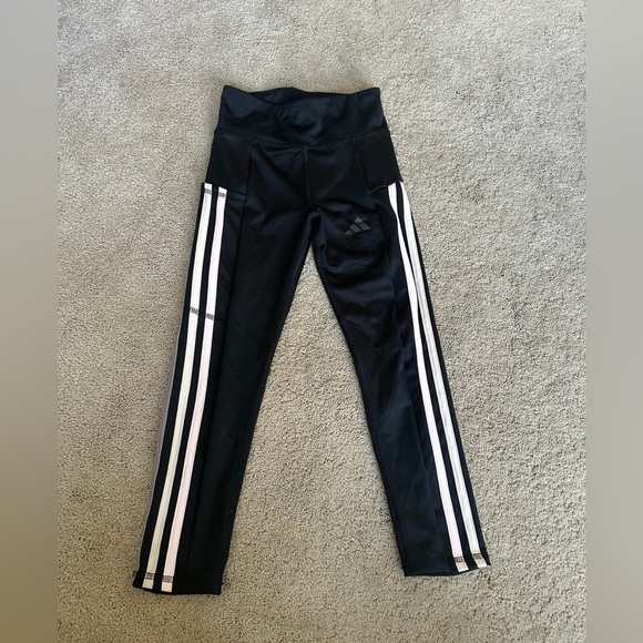 Girls Adidas leggings ys - Picture 1 of 2